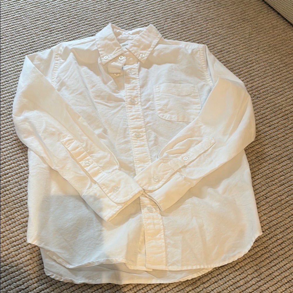 Crewcuts Boys Classic White Men's Shirt